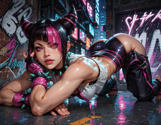 Juri Han: Femme Fatale from Street Fighter