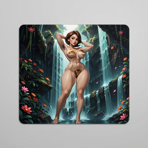 KP Hero Swimsuit Mouse Pad