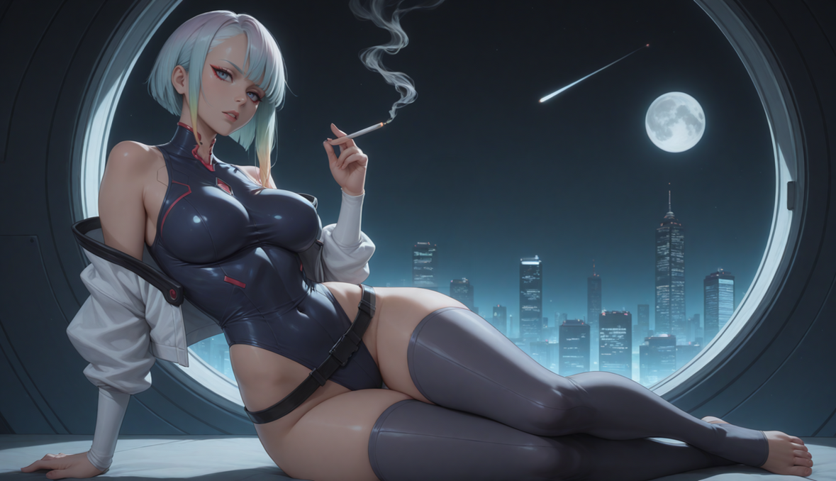 Lucy Cyberpunk: Edgerunners Mouse Pad