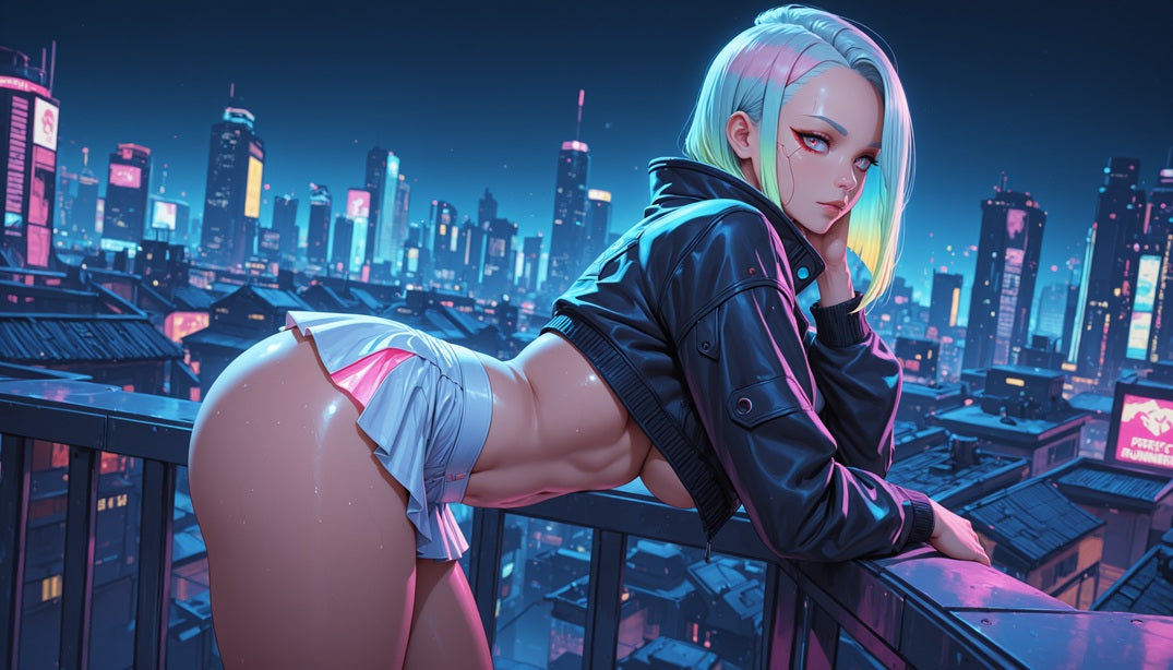 Cyberpunk XL Desk Mats