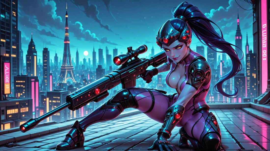 Widowmaker Overwatch Custom Mouse Pads