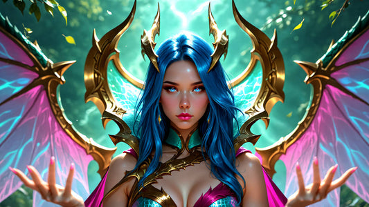 Sivir Battle Mistress Mouse and Gaming Pads