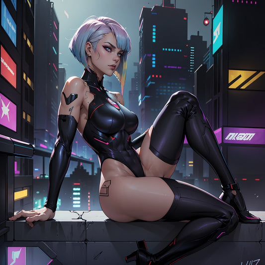 Lucy from Cyberpunk: Edgerunners Art