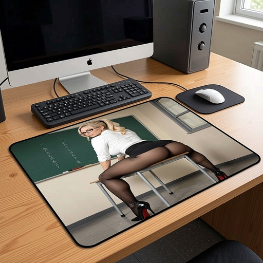 Waifu Teacher Mouse Pad