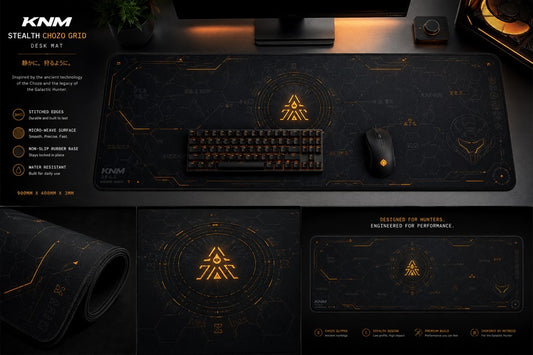 KNM Stealth Chozo Grid Desk Mat