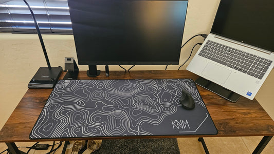 KNM Stealth Contour Desk Mat