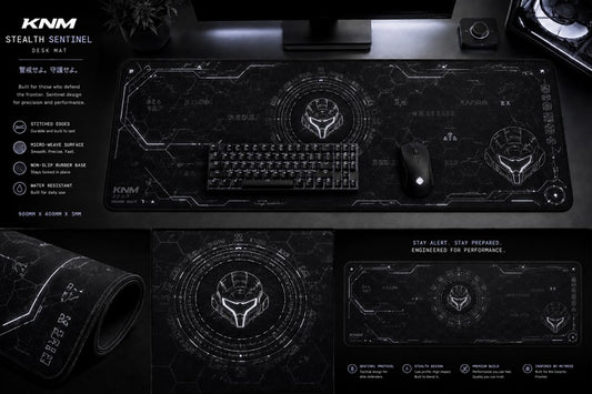 KNM Stealth Sentinel Desk Mat
