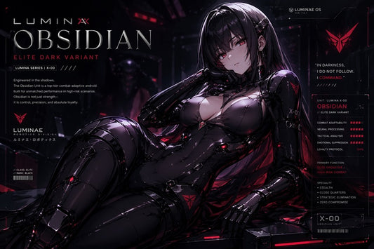 Lumina X-00 — Obsidian Elite Dark Variant